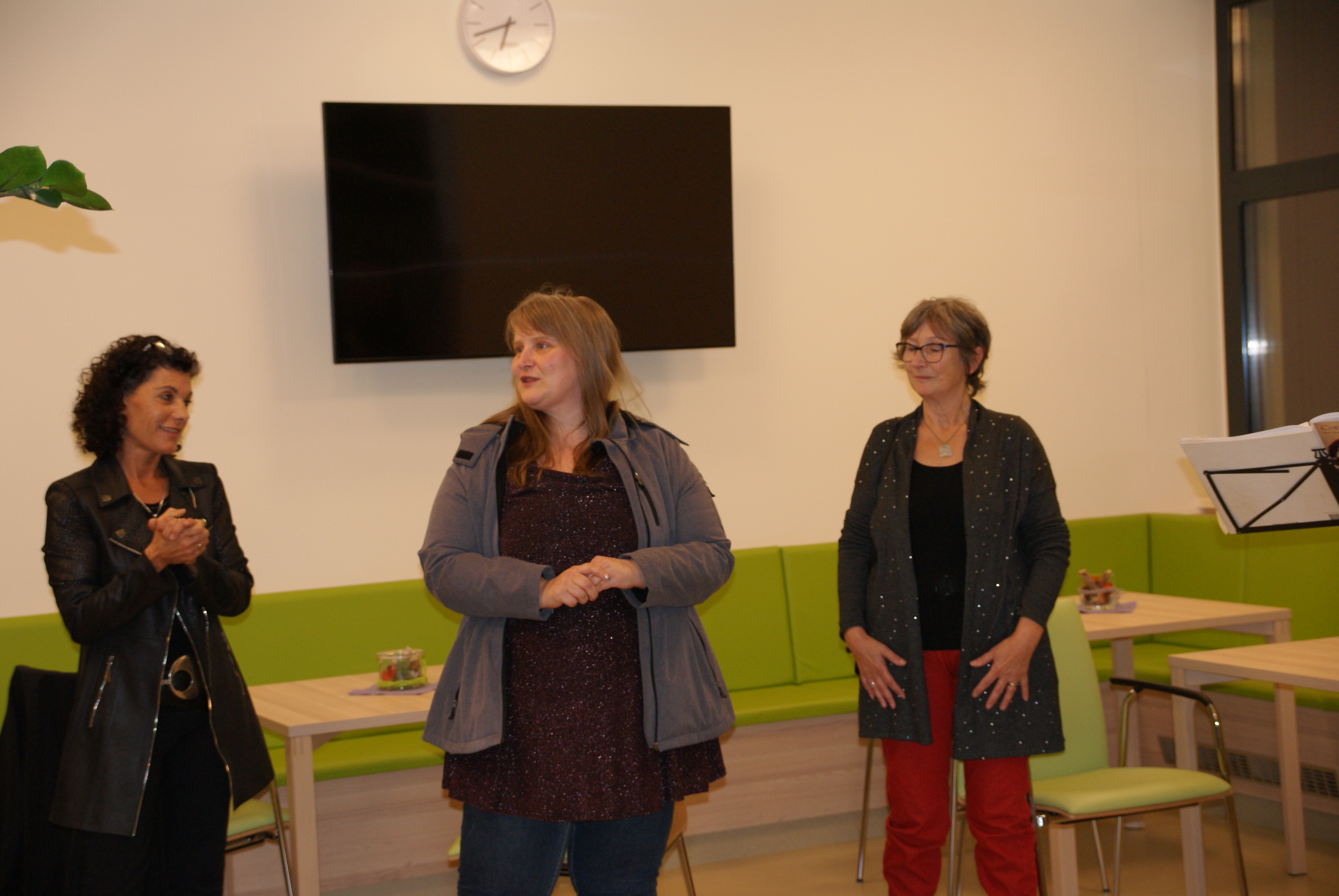 Maria Breitfuß, Monika Resl, Lieselotte Unger